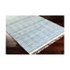 Idina 120 X 96 inch Dark Blue/Off-White Handmade Rug, Cotton