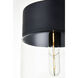 Ashwell 1 Light 7 inch Black Pendant Ceiling Light