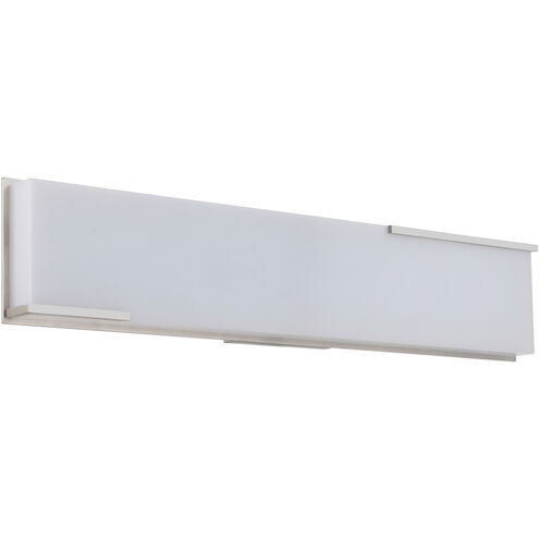 Vibe LED 24 inch Brushed Polished Nickel Vanity Light Wall Light in 24 in.