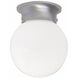 Globe 1 Light 6.00 inch Flush Mount