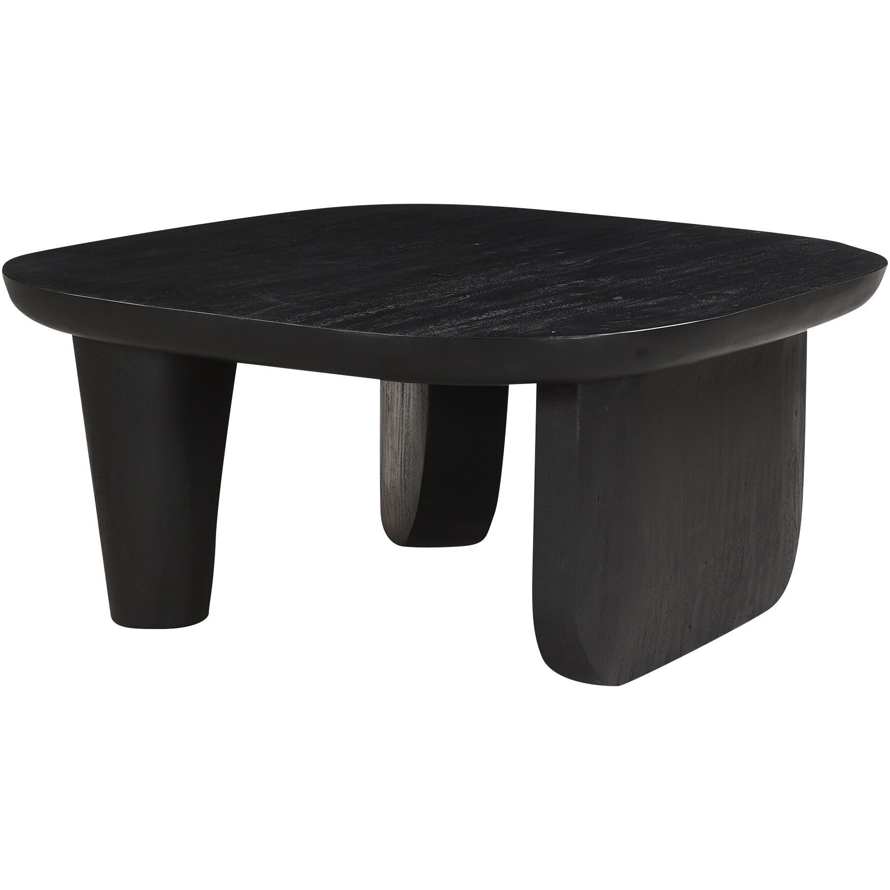 Era 35.5 X 31.5 inch Black Coffee Table