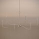 Ilia 6 Light 42.25 inch Brushed Nickel Chandelier Ceiling Light