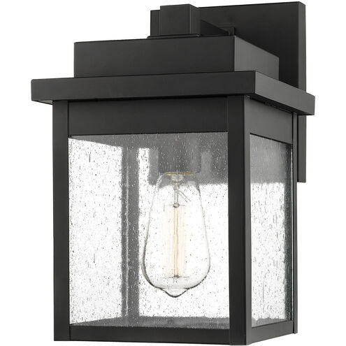 Belle Chasse 1 Light 8 inch Powder Coated Black Outdoor Wall Sconce