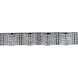 Wave 4 Light 34 inch Polished Chrome Bath Vanity Wall Light