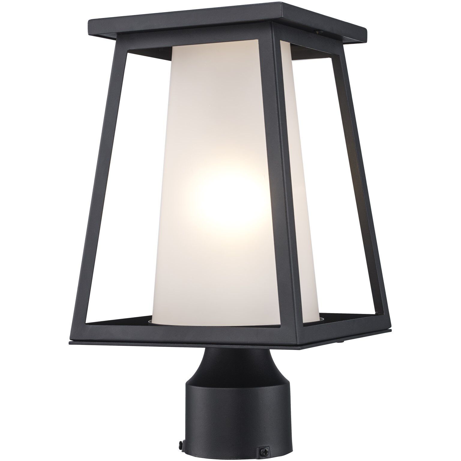 Kingsbury 1 Light 13 inch Black Outdoor Post Lantern Head