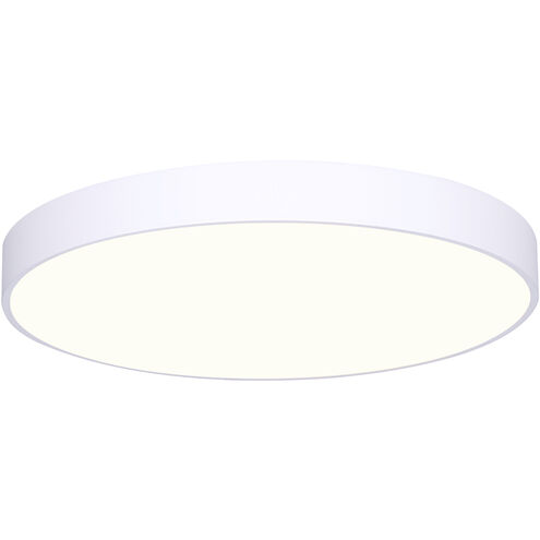 Madison 14 inch White Flush Mount Ceiling Light