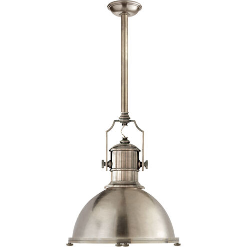 Chapman & Myers Country Industrial 1 Light 19.50 inch Pendant