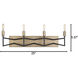 Bodie 4 Light 25 inch Havana Gold and Carbon Bath Vanity Wall Light