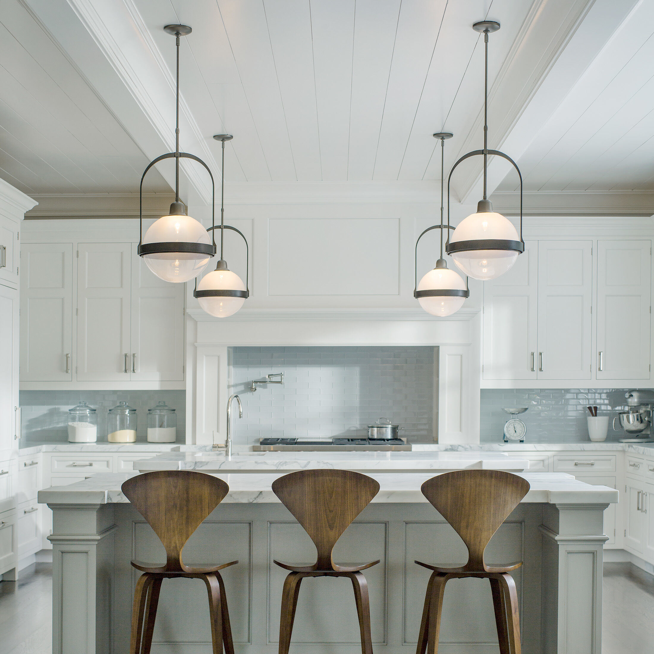 Atlas 1 Light 13.4 inch Natural Iron Pendant Ceiling Light - Open Box