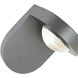 Pharos LED 6 inch Matte Black Wall Sconce Wall Light