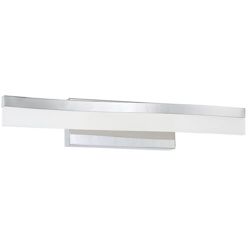Cerv LED 24.25 inch Chrome Vanity Light Wall Light