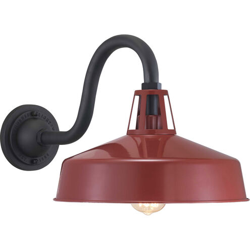 Cedar Springs 1 Light 11 inch Red Outdoor Wall Lantern, Extra Large