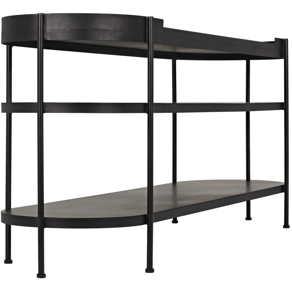 Cassio 79 X 20 inch Matte Black Console