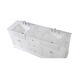 Franklin 72 X 22 X 35 inch White Bathroom Vanity Cabinet