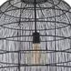 Fresco 1 Light 20 inch Black Pendant Ceiling Light