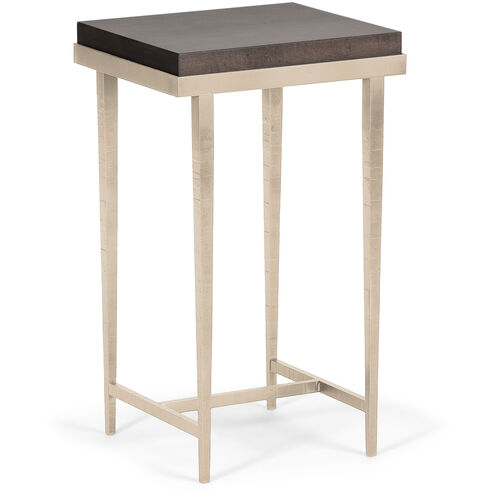Wick 27 X 16 inch Soft Gold Side Table in Maple Espresso