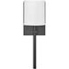 Galerie Avenue LED 6 inch Black ADA Indoor Wall Sconce Wall Light