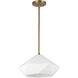 Alora Mood Krysta Pendant Ceiling Light in Brushed Gold