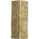 Esmond 2 Light 7.28 inch Vintage Brass Wall Lamp Wall Light
