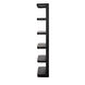 Dido Matte Black Bookcase