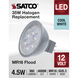 Lumos LED 4.5 watt 12 4000K Light Bulb, MR LED