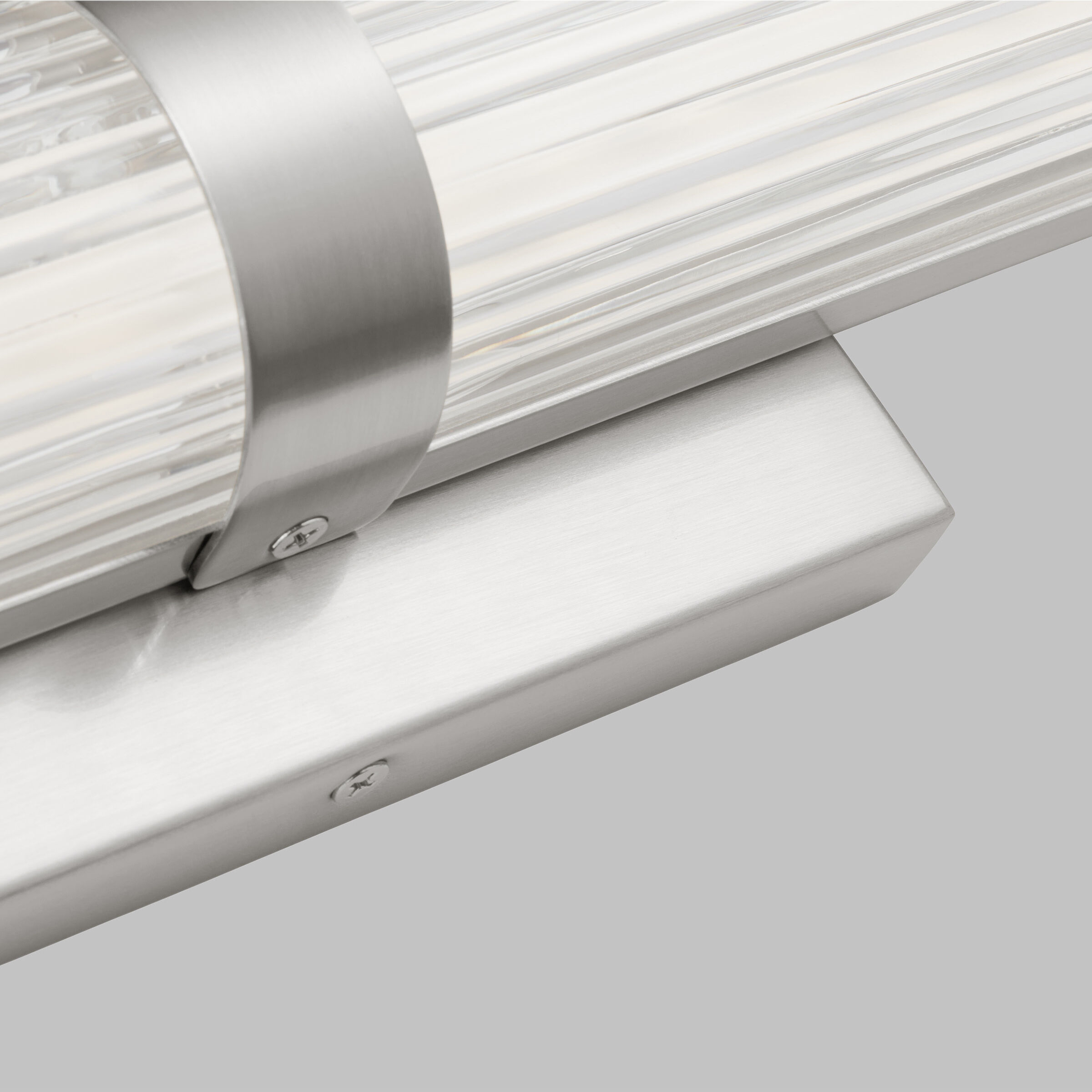 Syden LED 4.75 inch Brushed Nickel Bath Vanity Wall Light