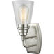 Annora 1 Light 4.75 inch Brushed Nickel Wall Sconce Wall Light
