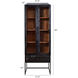 Anita Black and Natural Cabinet