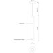 Pendula LED 2 inch Brushed Nickel Pendant Ceiling Light