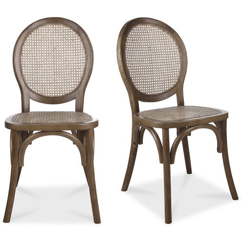 Rivalto Brown Dining Chair, Set of 2