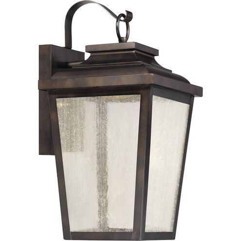 Irvington Manor LED 17 inch Chelesa Bronze Outdoor Wall Mount, Great Outdoors