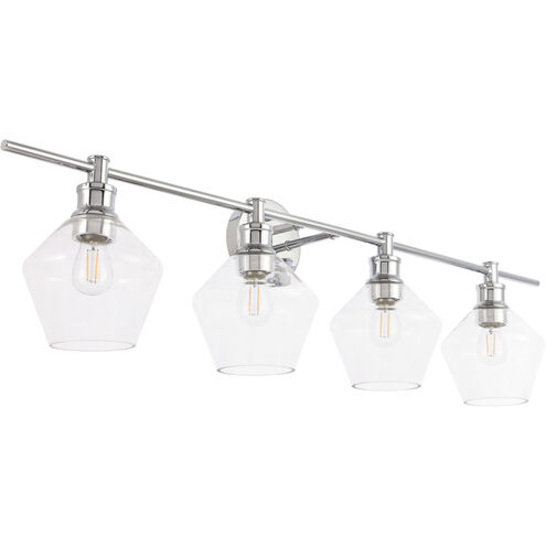 Gene 4 Light 38 inch Chrome Wall sconce Wall Light