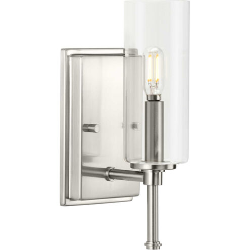 Elara 1 Light 5 inch Brushed Nickel Bath Vanity Wall Light