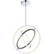 Trilogy LED 24 inch Polished Nickel Pendant Ceiling Light