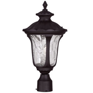 Oxford 1 Light 19 inch Bronze Outdoor Post Top Lantern