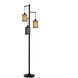 Cameron 72 inch 27.00 watt Rubbed Bronze Floor Lamp Portable Light