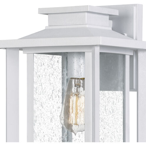 Wakefield 1 Light 14 inch White Lustre Outdoor Wall Lantern