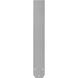 Levon Custom Brushed Nickel 27.87 inch each Fan Blade, for 64 inch blade sweep
