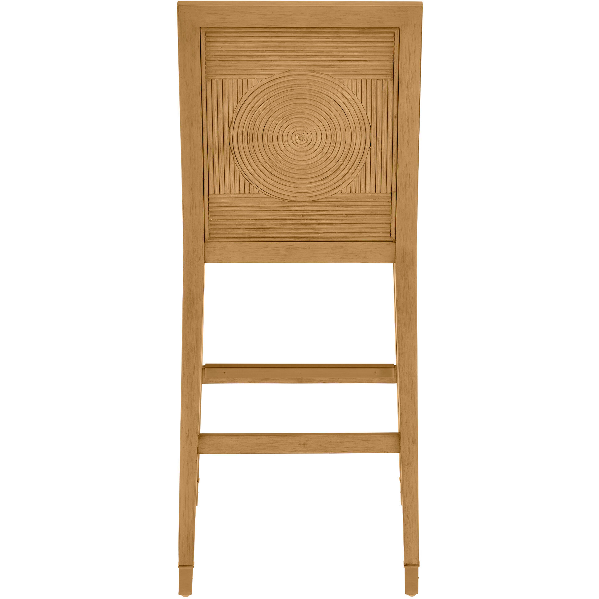 Santos 44 inch Sea Sand/UV Liller Malt/Satin Brass Bar Stool