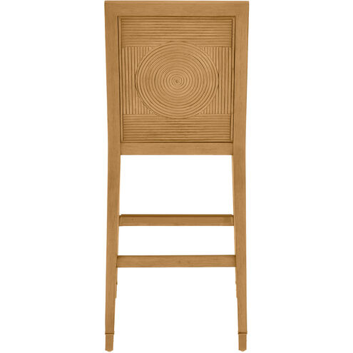 Santos 44 inch Sea Sand/UV Liller Malt/Satin Brass Bar Stool
