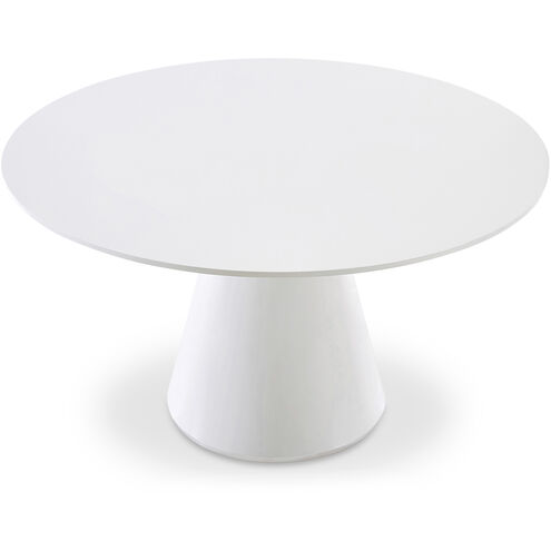 Otago 54 X 54 inch White Dining Table, Round