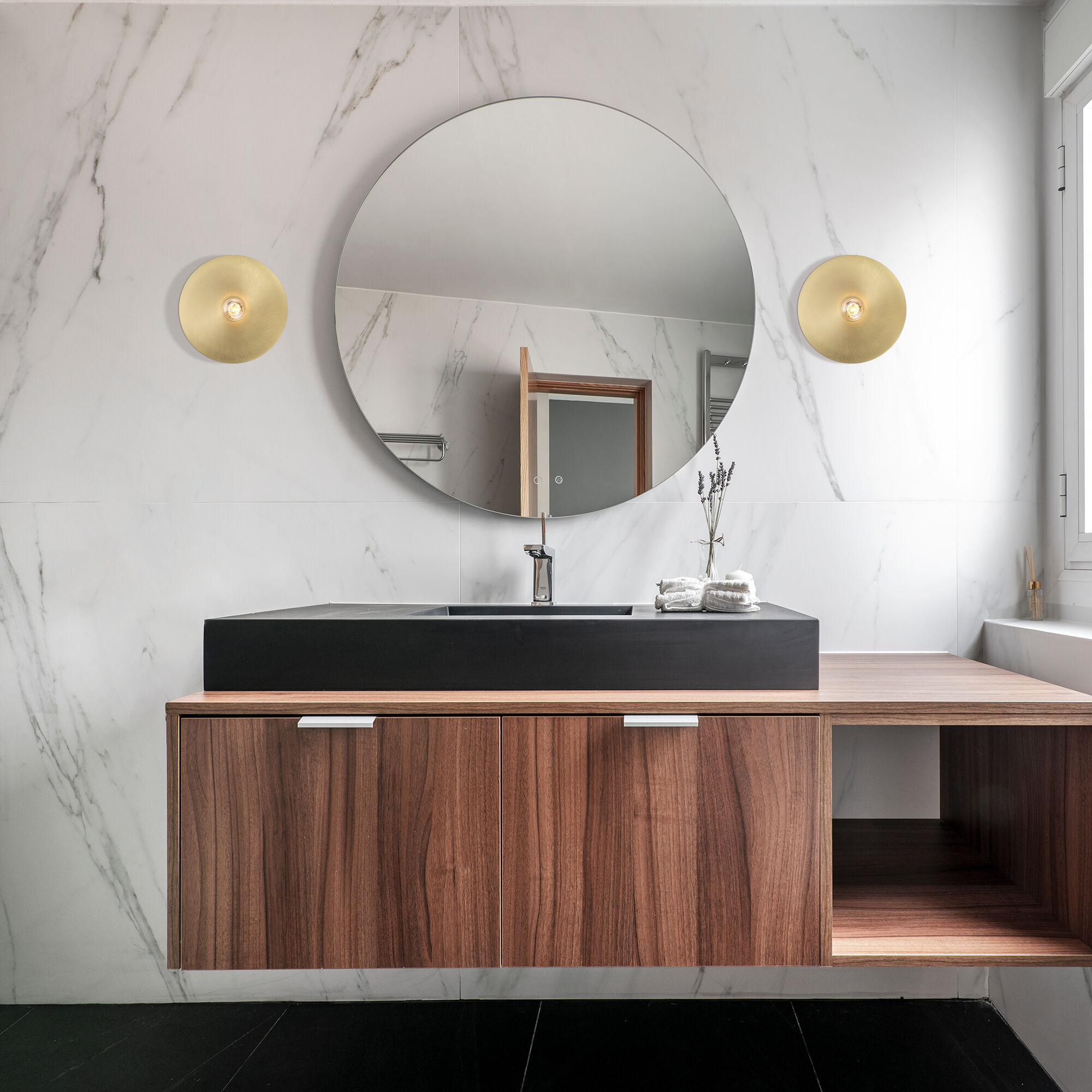 Harmoni 1 Light 9 inch Matte Black Wall Sconce Wall Light