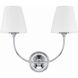 Sylvan Bath Wall Light in Polished Chrome