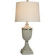 Brussels 36 inch 150 watt Antique White Table Lamp Portable Light