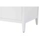 Millie 72 X 35 inch White Bathroom Vanity Cabinet