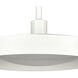 Nancy LED 11.75 inch Matte White Pendant Ceiling Light