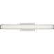 Cavitt LED 18 inch Chrome Vanity Light Wall Light