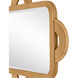 Santos 47.25 X 35.25 inch Sea Sand and Mirror Mirror
