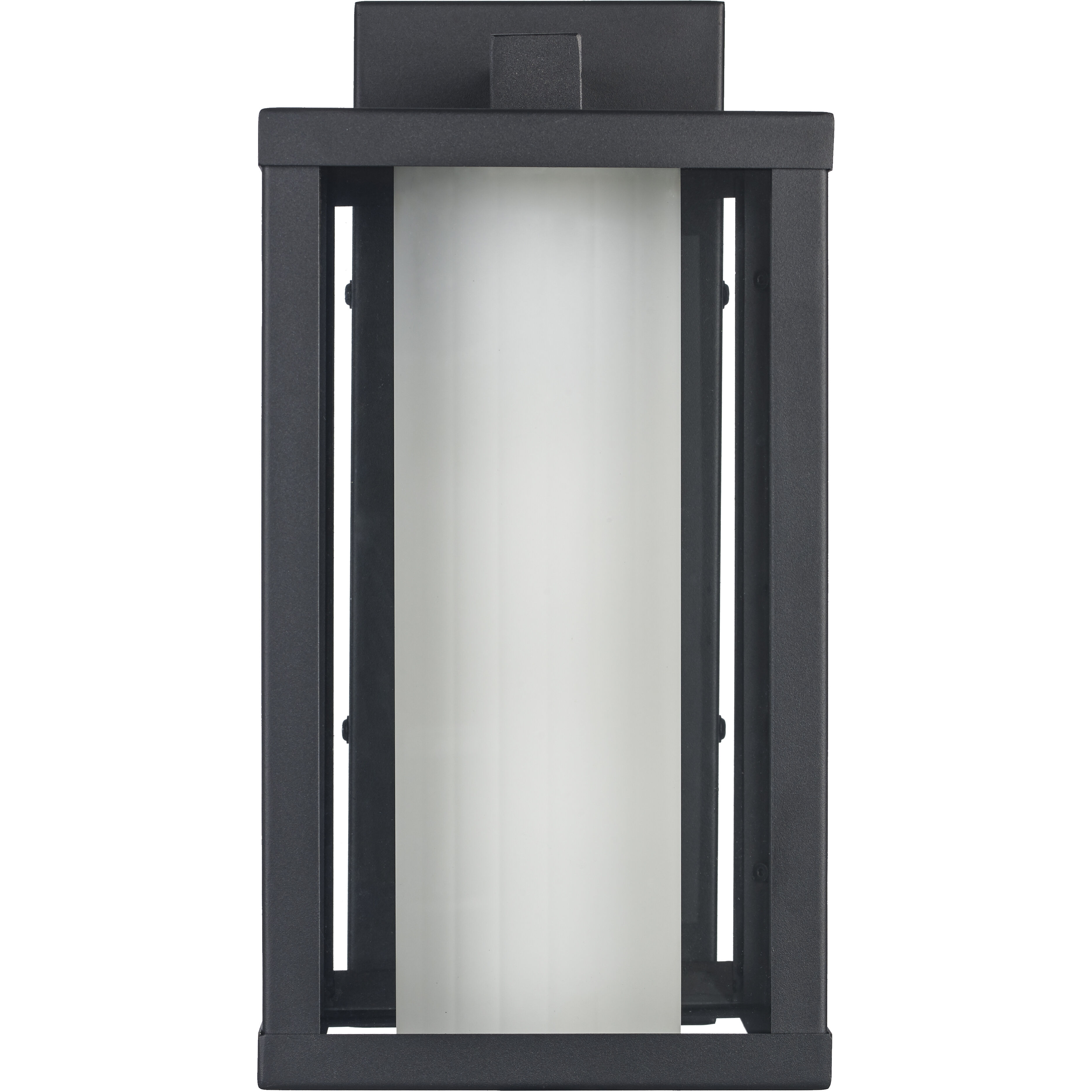 Adler 1 Light 12 inch Black Outdoor Wall Light 