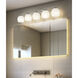 Colette Vanity Wall Light in Brushed Nickel